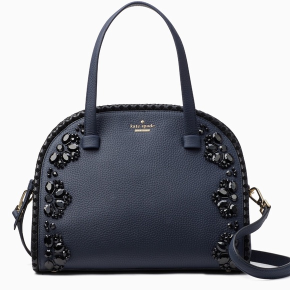 kate spade Handbags - Kate Spade Embellished Anderson Way Reiley Satchel